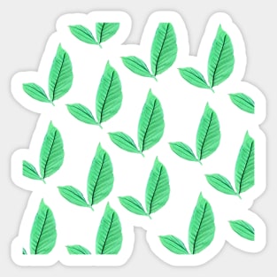 Leaf green Sticker